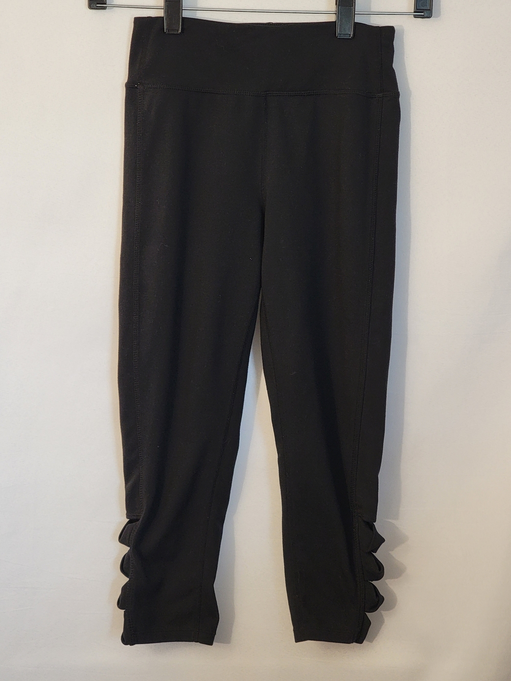 Zella Girls Criss-Cross Hem Active Leggings Size L 10-12